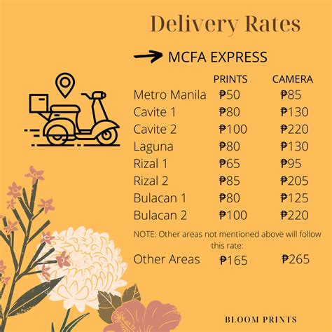 mcfa express rates